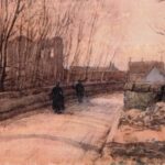 Asai Chū (1856–1907), The Gray Bridge, 1902. Collection of the Ishibashi Foundation, Bridgestone Museum of Art.